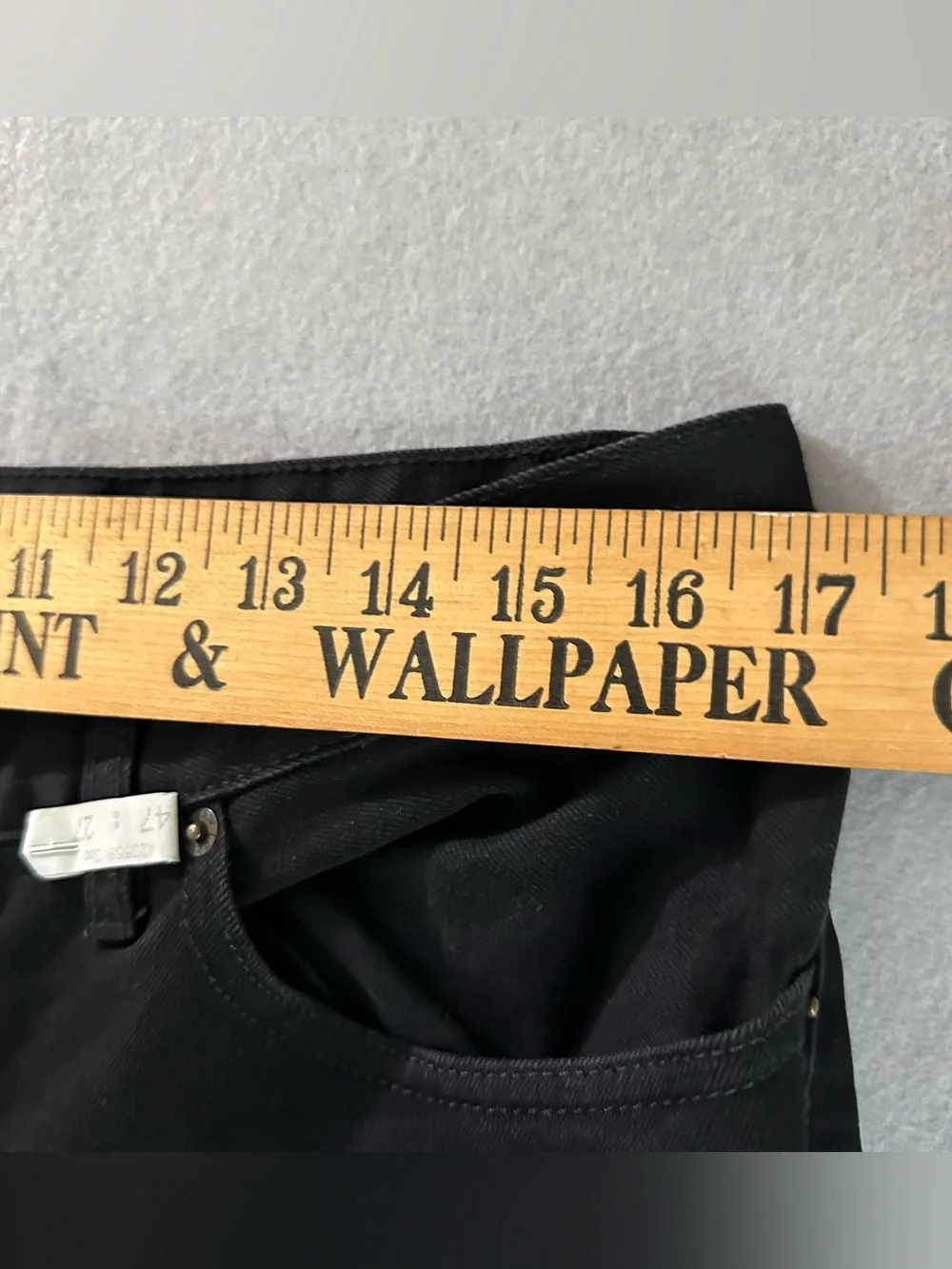J. Crew Men's Slim Straight Jeans in Black